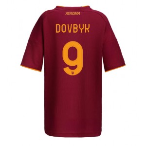 Fotbalové Dres AS Roma Artem Dovbyk #9 Dámské Domácí Oblečení 2025-26 Krátký Rukáv